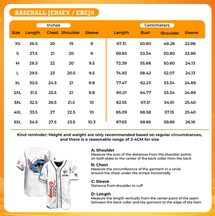 3D Baseball Jersey - Noah Kahan UK Shop