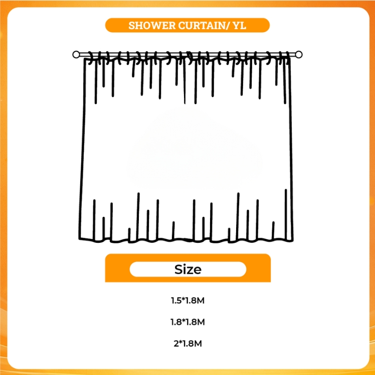 3D shower curtain - Noah Kahan UK Shop
