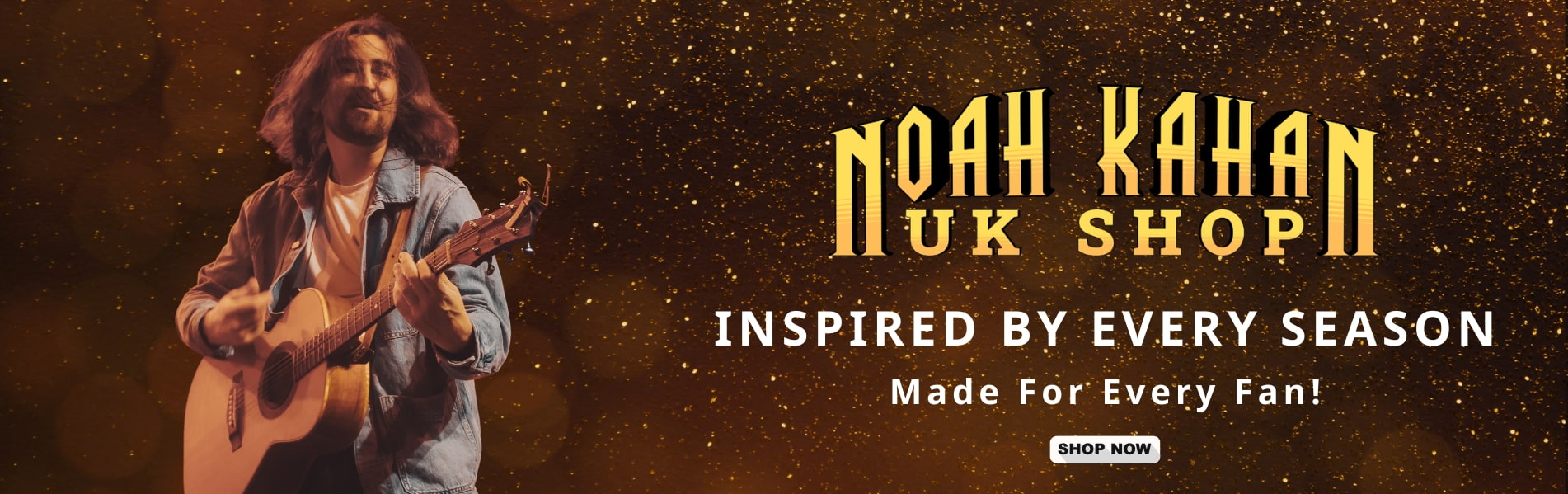 Noah Kahan UK Shop Banner 1 - Noah Kahan UK Shop