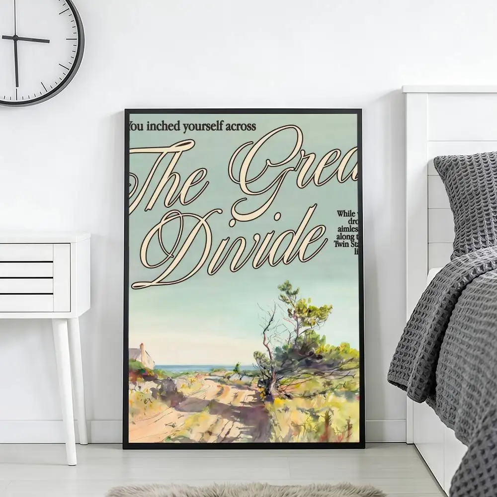 Noah Kahan The Great Divide Lyrics Wall Art