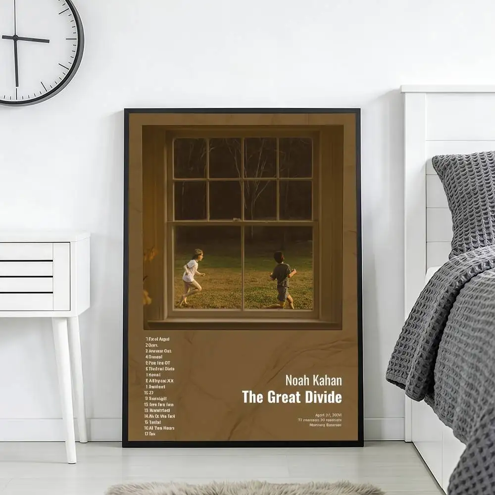 Noah Kahan The Great Divide Vintage Wall Art