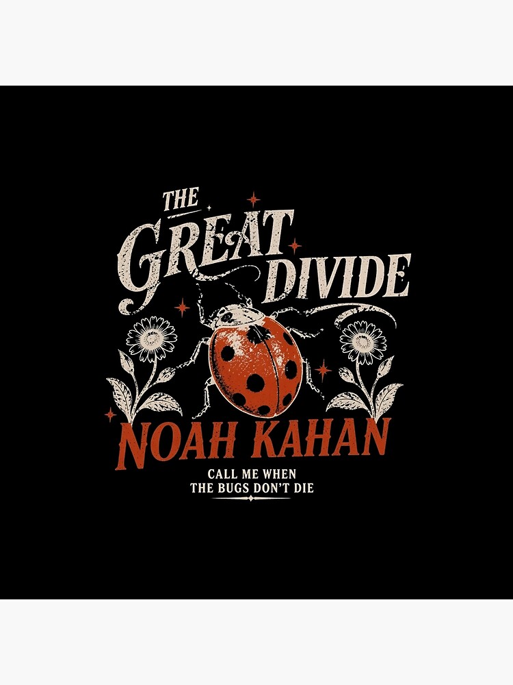 Noah Kahan The Great Divide Throw Pillow - Image 2
