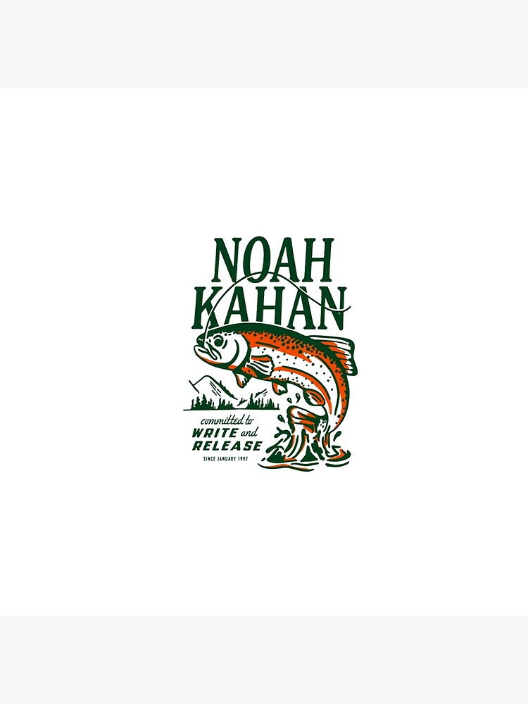 Noah Kahan Fishing Adventure Throw Pillow - Image 2
