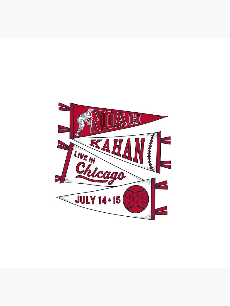Noah Kahan Chicago Concert Throw Pillow - Image 2