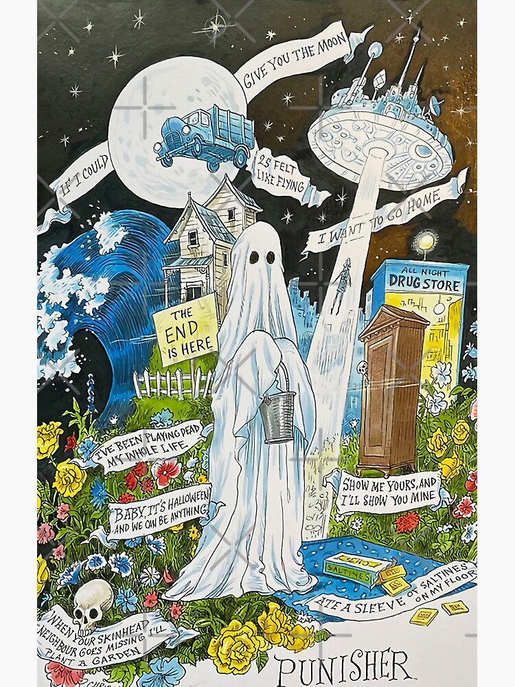 Noah Kahan Folk Tour Tribute Shower Curtain - Image 2