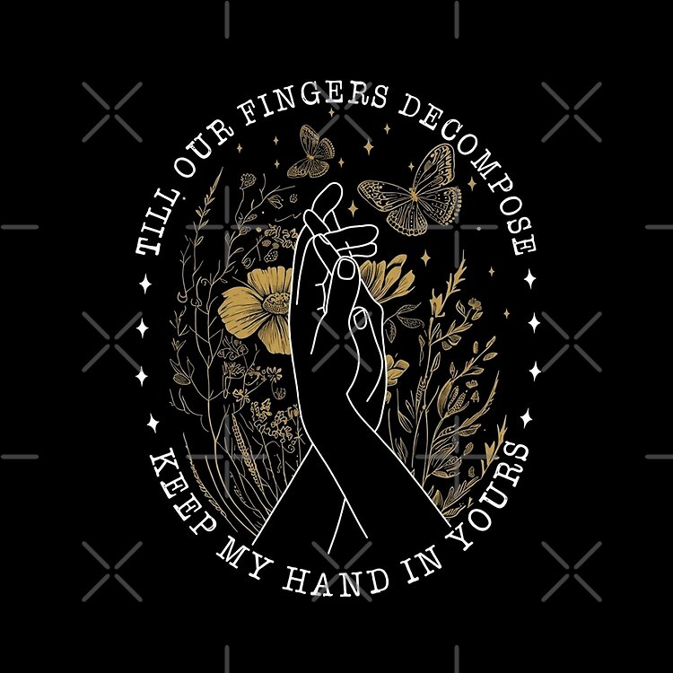 Noah Kahan Till Our Fingers Decompose Tote Bag - Image 2