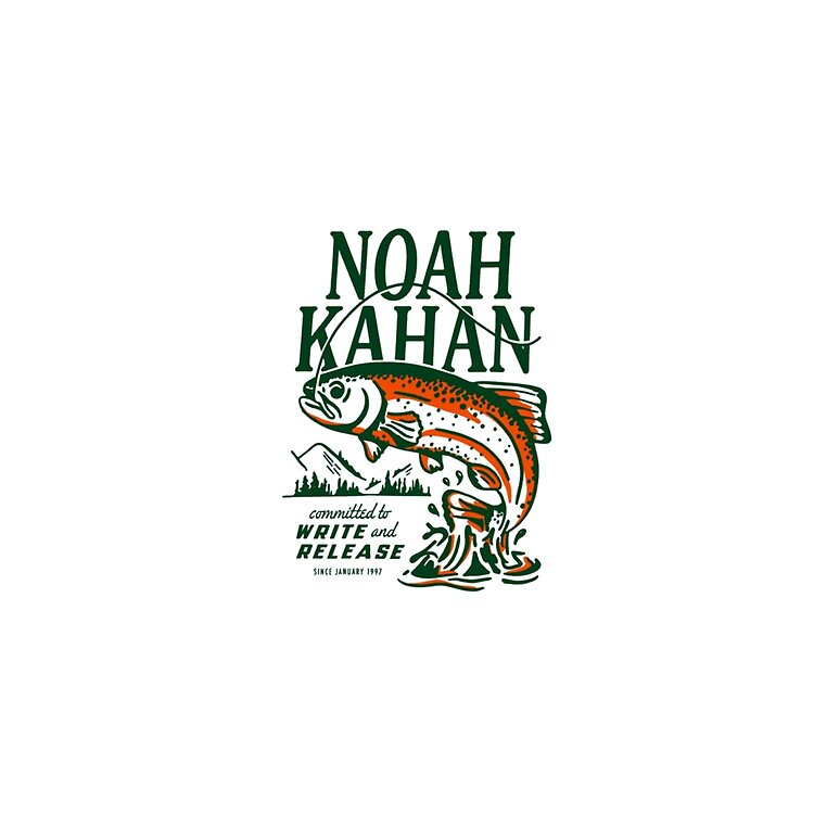 Noah Kahan Fishing Adventure Tote Bag - Image 2