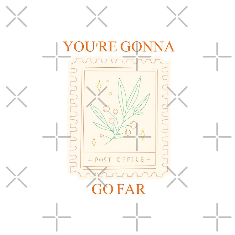Noah Kahan You're Gonna Go Far Lyrics Tote Bag - Image 2