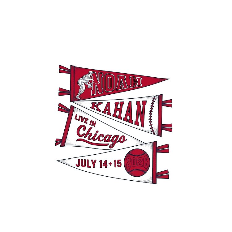 Noah Kahan Chicago Concert Tote Bag - Image 2