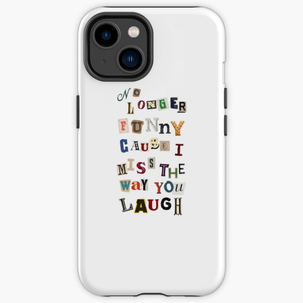 Noah Kahan Stick Season Quote Iphone Case