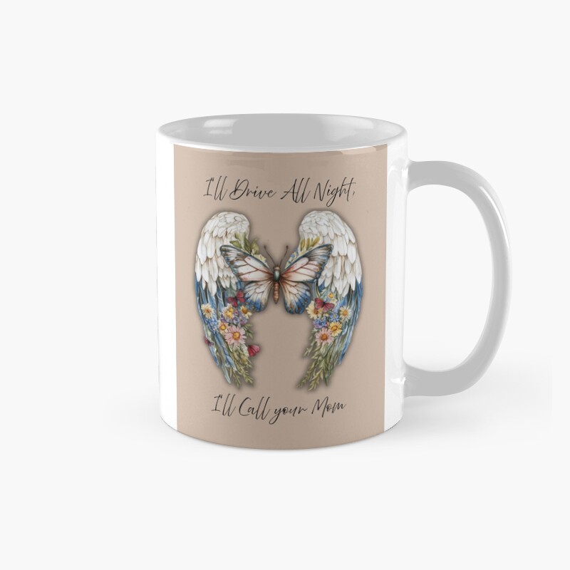 Noah Kahan Butterfly Wings Mug