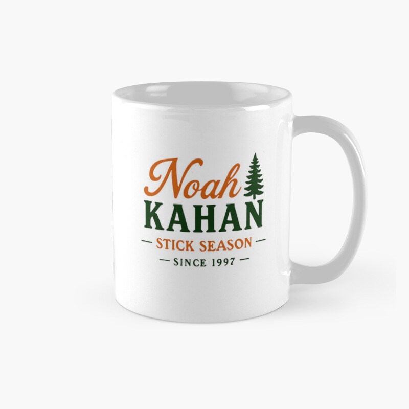 Noah Kahan Abstract Portrait Art Mug