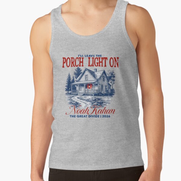 Noah Kahan Leave The Porch Light On Tank Top - Image 3