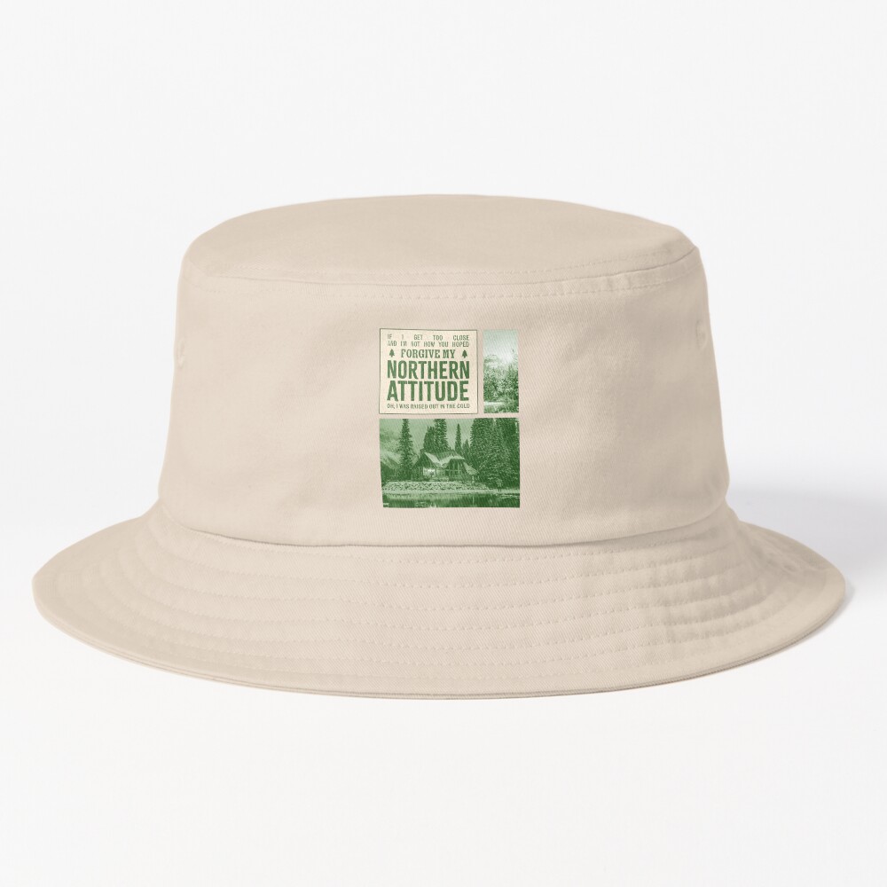 Noah Kahan Northern Attitude Forest Bucket Hat