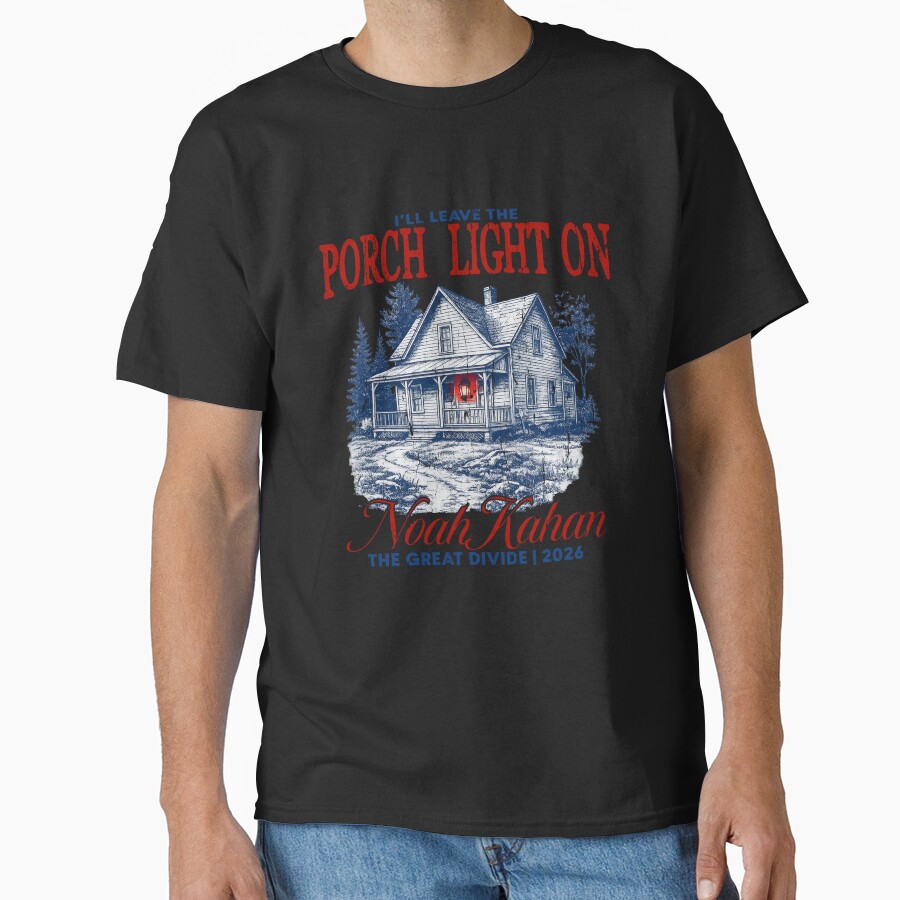 Noah Kahan Leave The Porch Light On T-shirt - Image 2