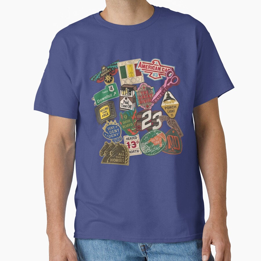 Noah Kahan Downfall Great Divide Artwork T-shirt