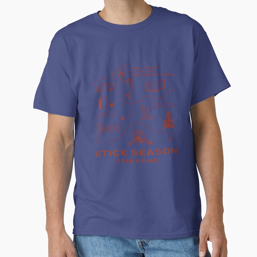 Noah Kahan Stick Season Lyrics T-shirt - Image 4