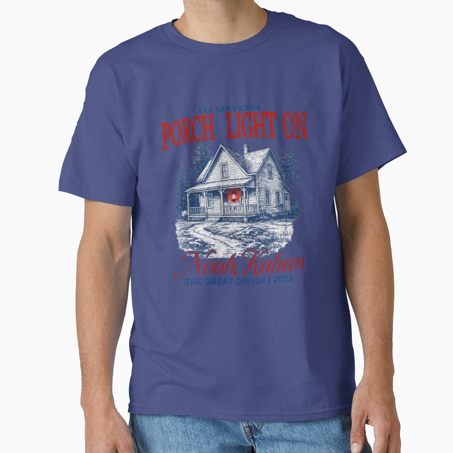 Noah Kahan Leave The Porch Light On T-shirt - Image 4