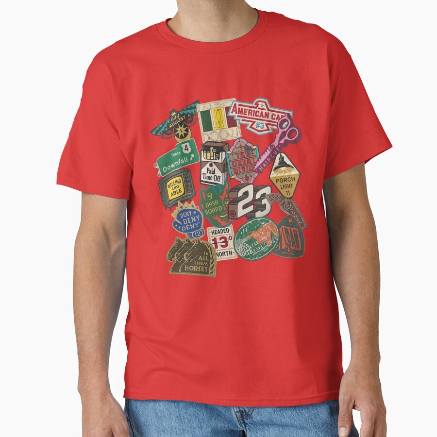 Noah Kahan Downfall Great Divide Artwork T-shirt - Image 5