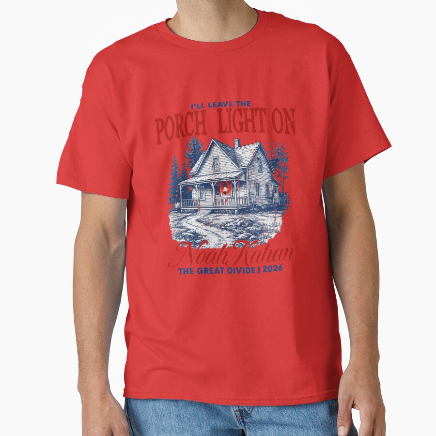 Noah Kahan Leave The Porch Light On T-shirt - Image 5