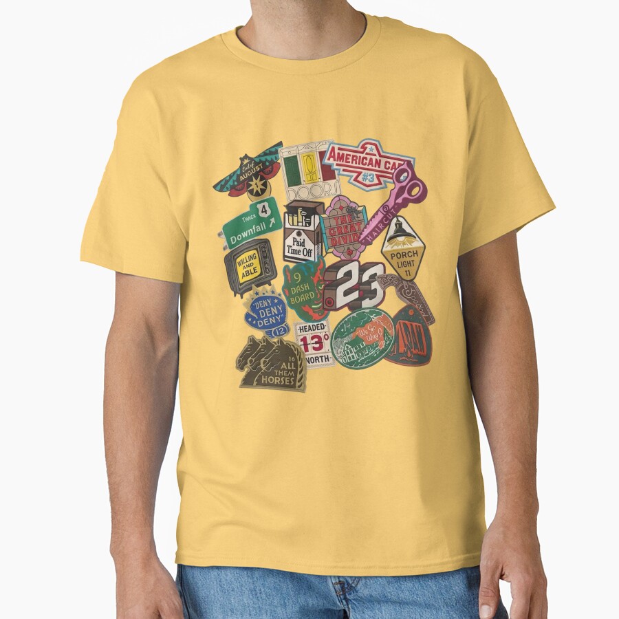 Noah Kahan Downfall Great Divide Artwork T-shirt - Image 6