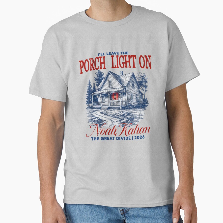 Noah Kahan Leave The Porch Light On T-shirt - Image 3