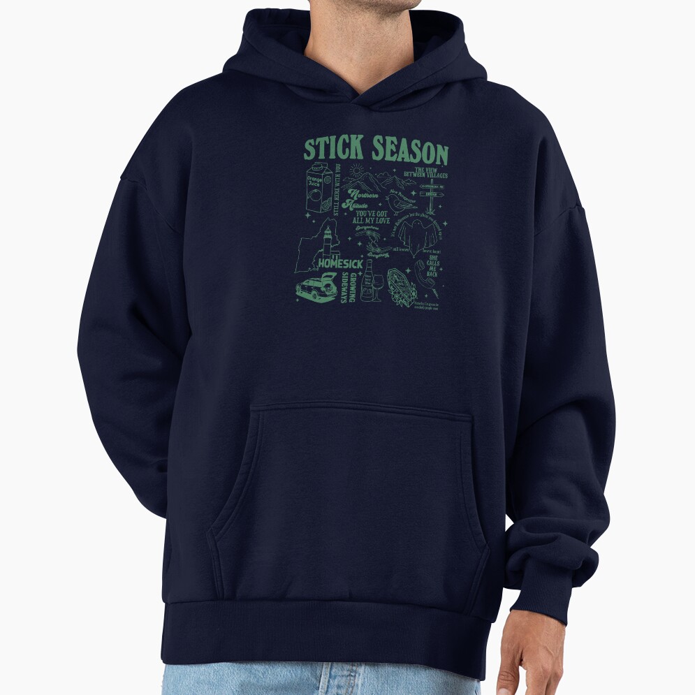 Noah Kahan Stick Season Tour Artwork Hoodie - Image 5