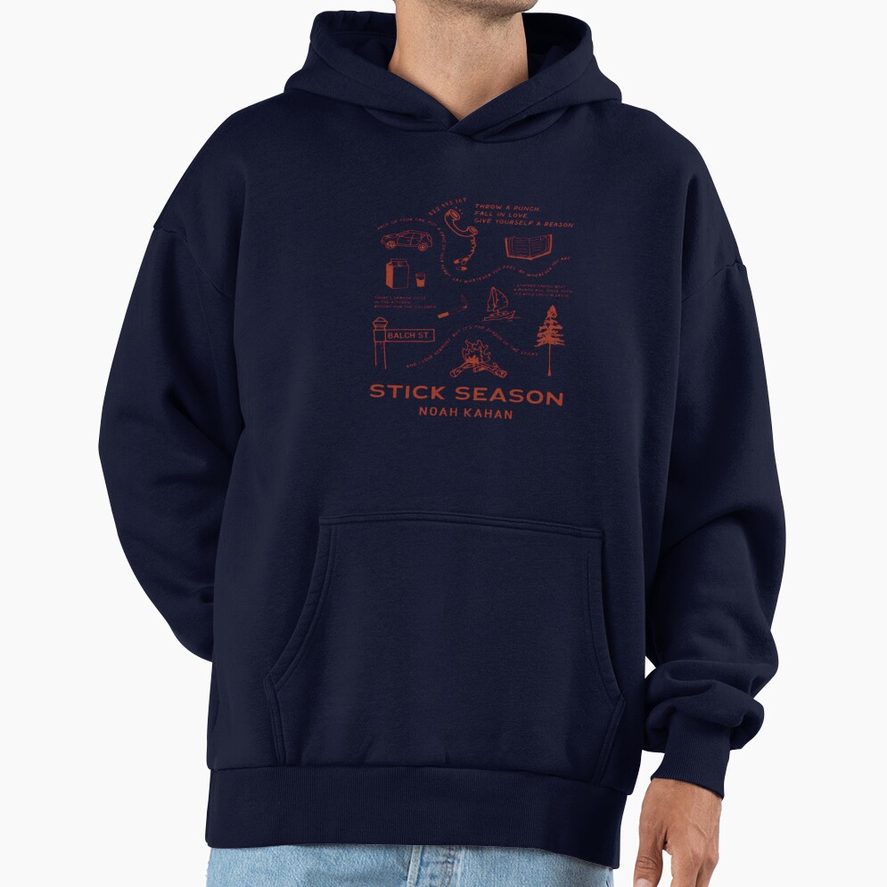 Noah Kahan Stick Season Lyrics Hoodie - Image 5