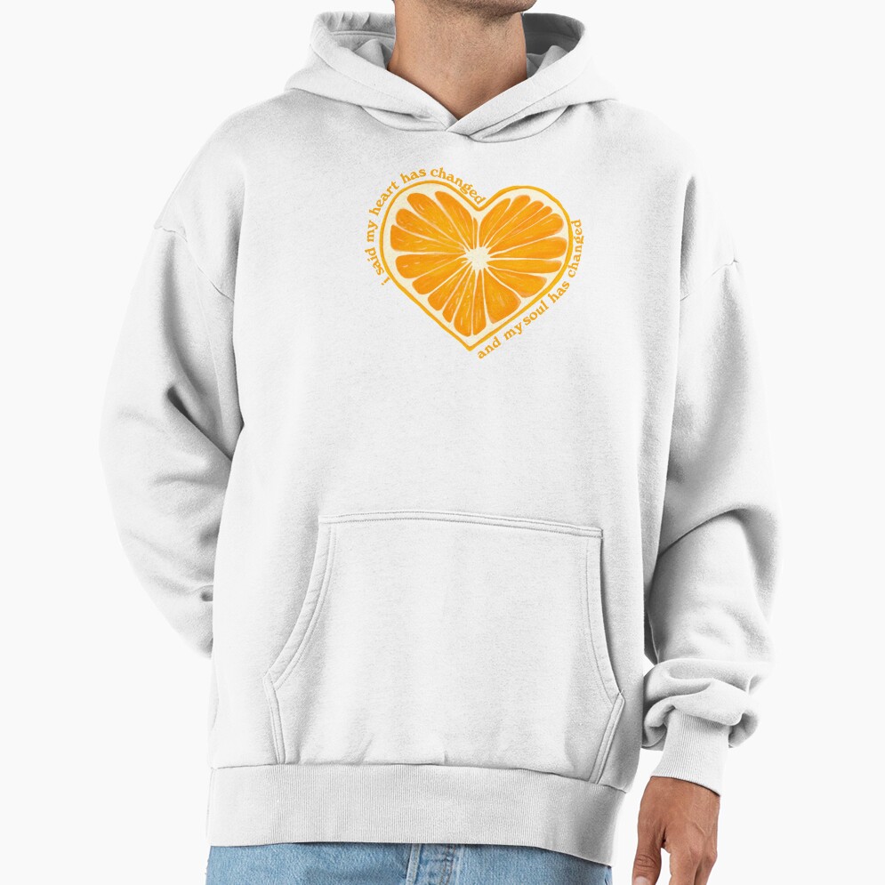 Noah Kahan Orange Juice Heart Hoodie