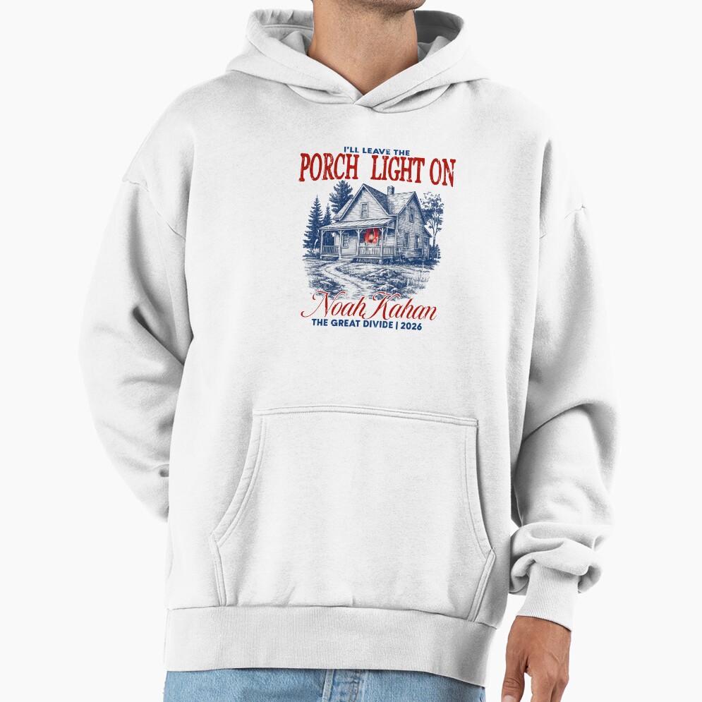 Noah Kahan Leave The Porch Light On Hoodie