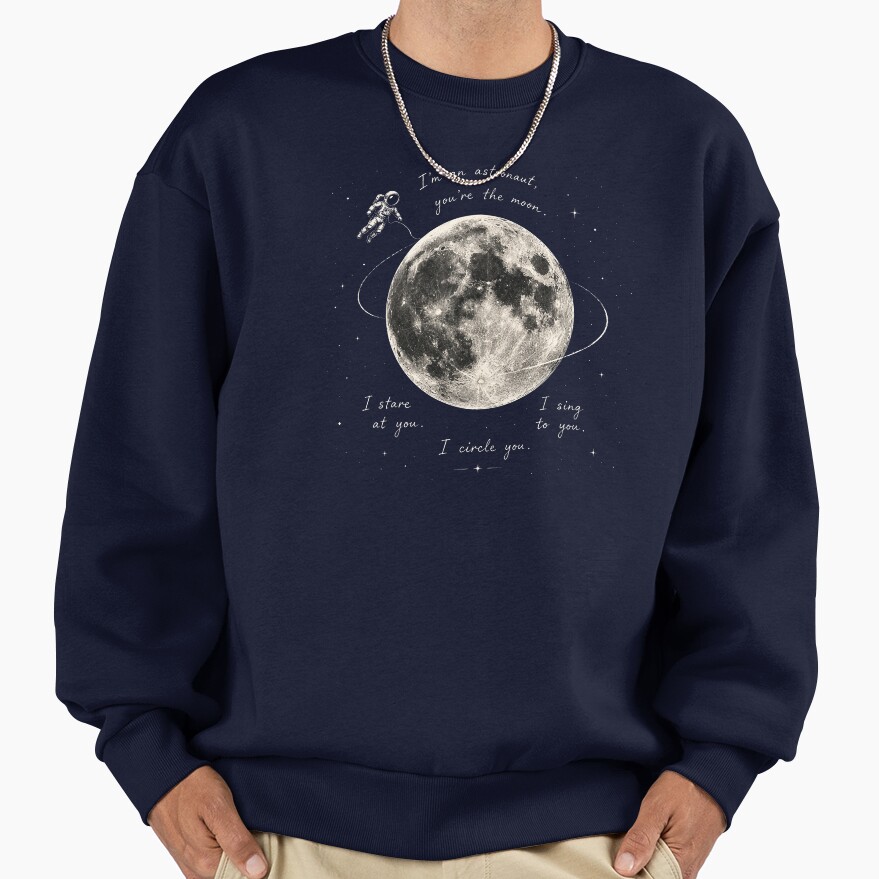 Noah Kahan Orbiter Astronaut Lyrics Sweatshirt - Image 5