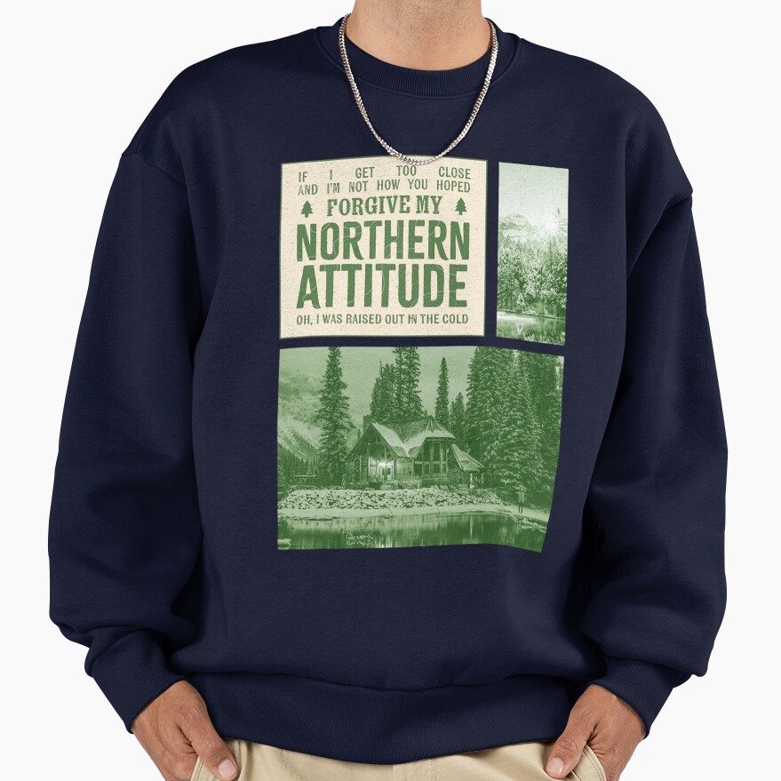 Noah Kahan Northern Attitude Sweatshirt - Image 5