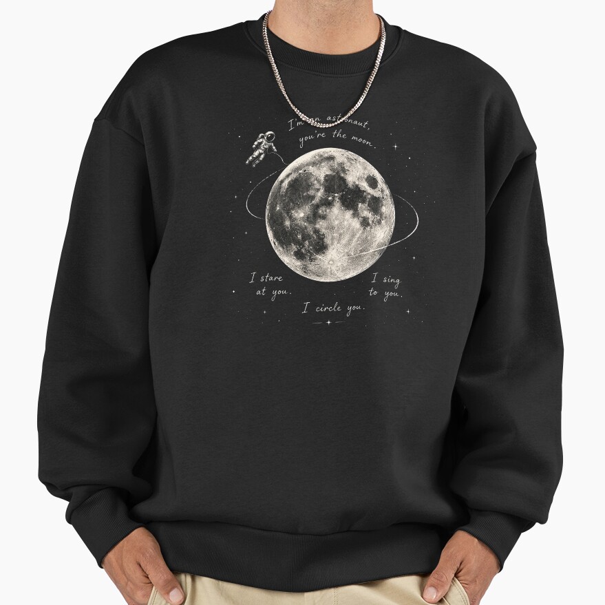 Noah Kahan Orbiter Astronaut Lyrics Sweatshirt