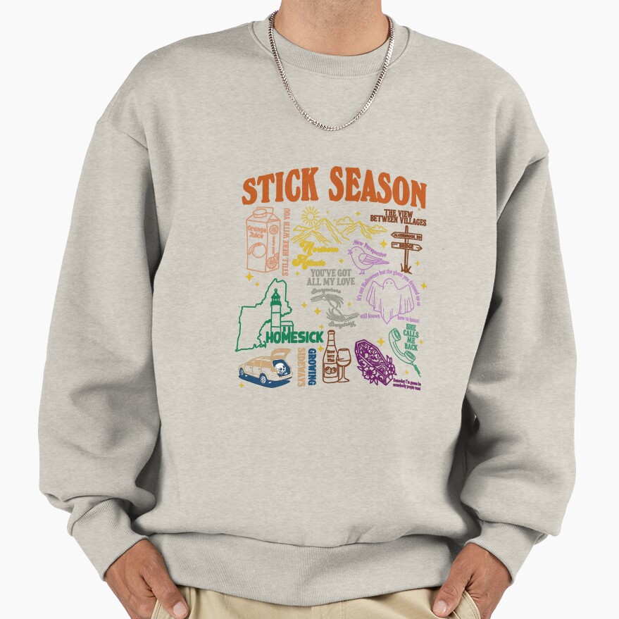 Noah Kahan Stick Season Sweatshirt - Image 3