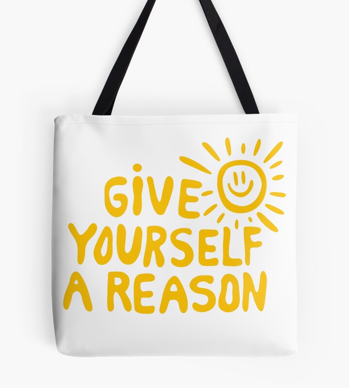Noah Kahan Give Yourself A Reason Tote Bag