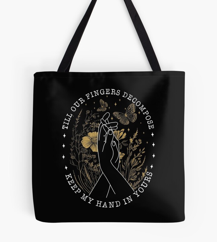 Noah Kahan Till Our Fingers Decompose Tote Bag