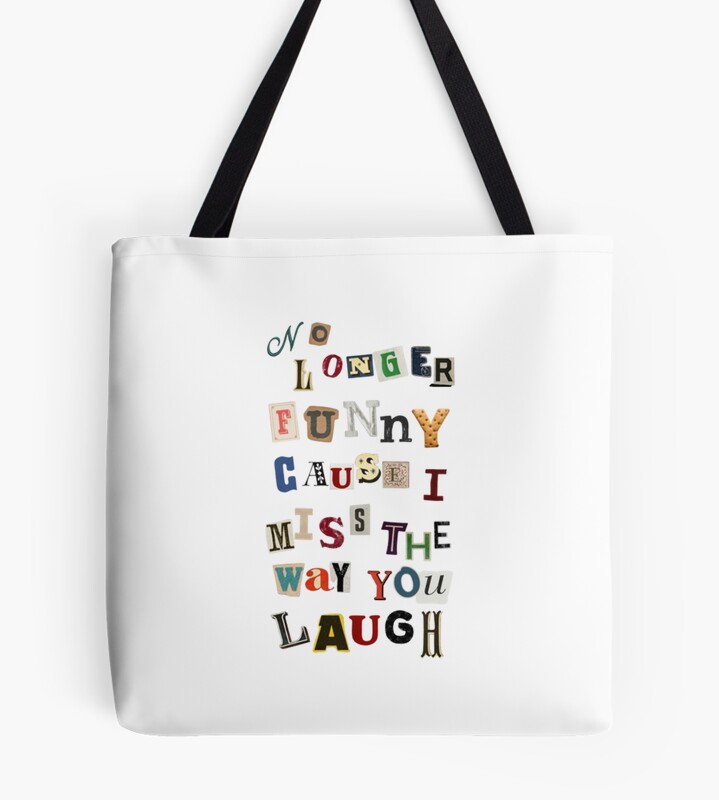 Noah Kahan Stick Season Quote Tote Bag
