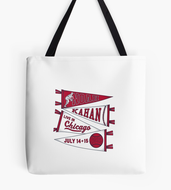 Noah Kahan Chicago Concert Tote Bag