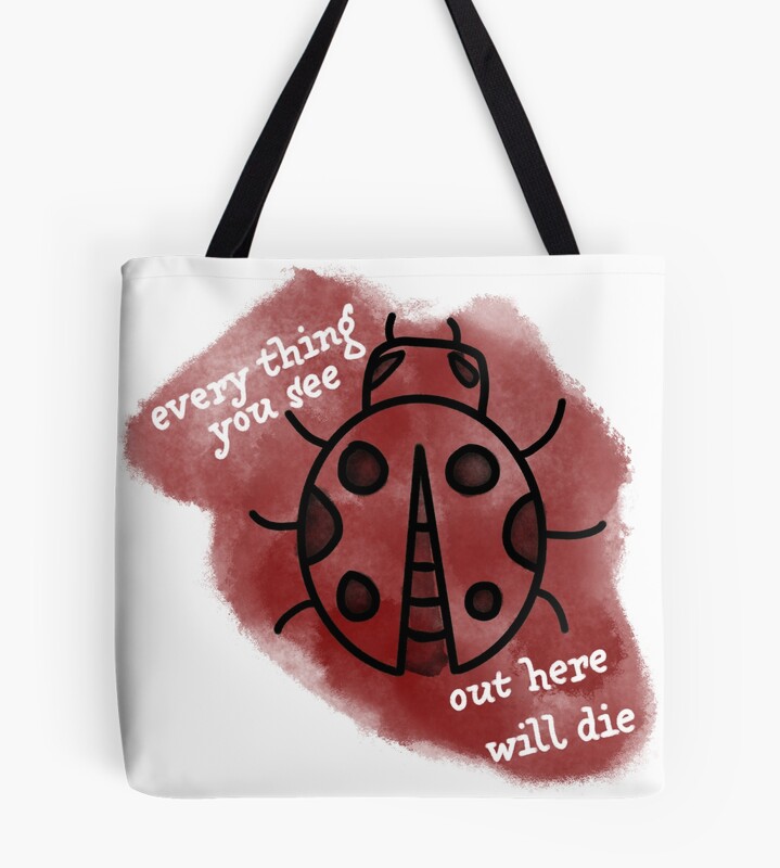 Noah Kahan End Of August Ladybug Tote Bag