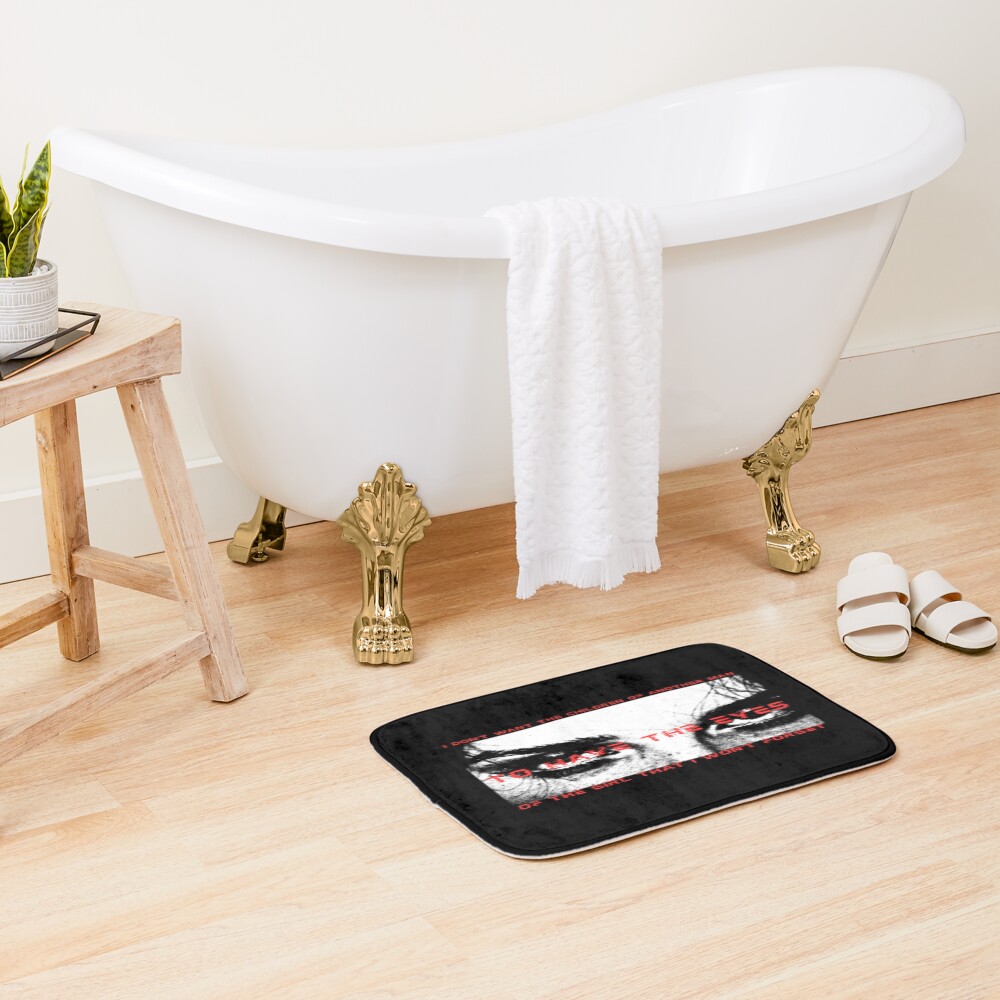 Noah Kahan Undressed Lyrics Bath Mat - Image 2