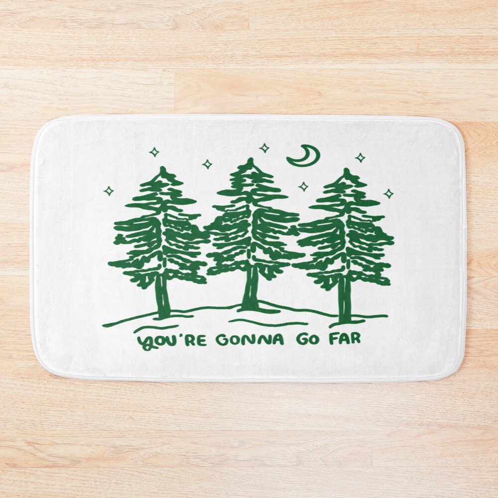 Noah Kahan Vintage Tour Design Bath Mat