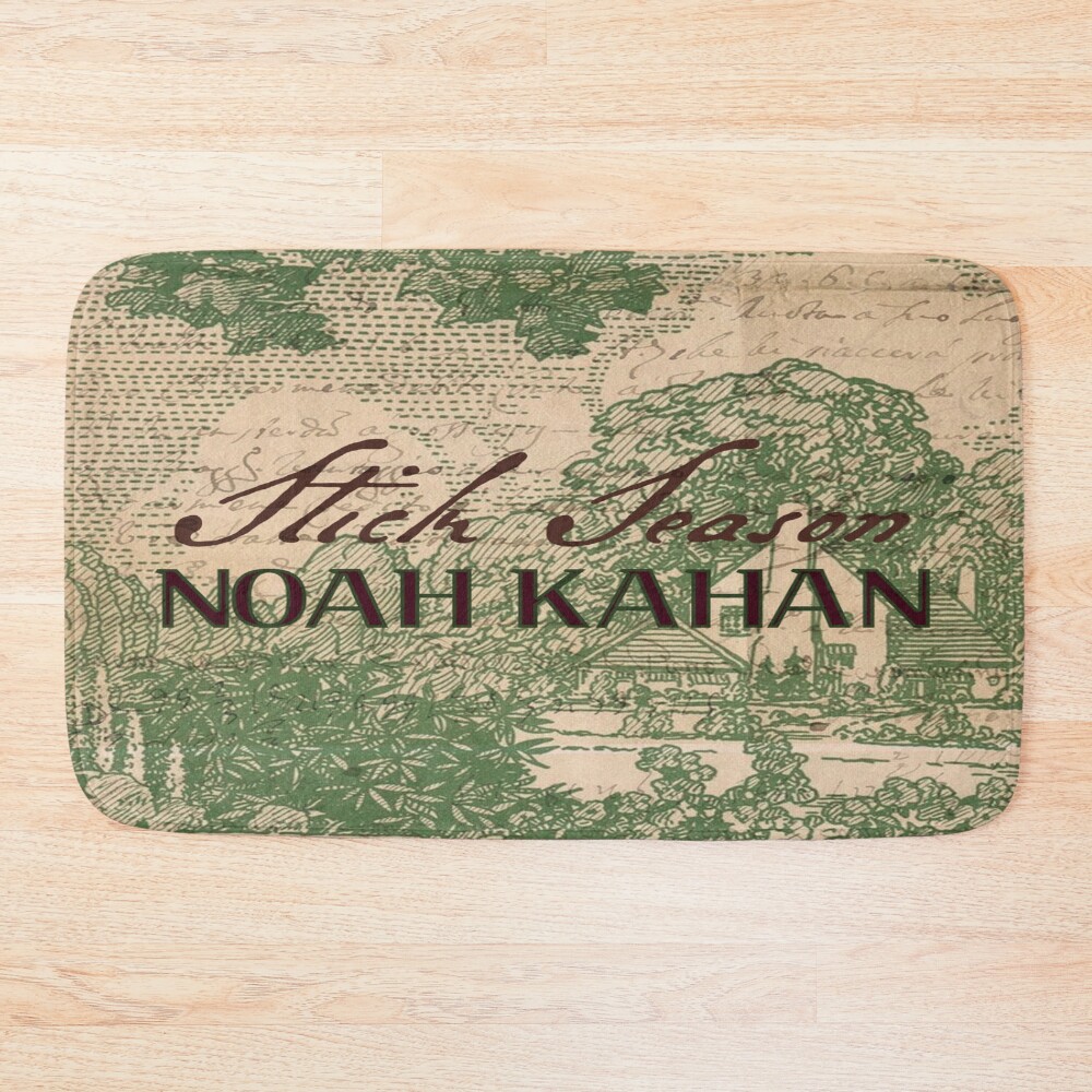Noah Kahan Indie Nature Design Bath Mat