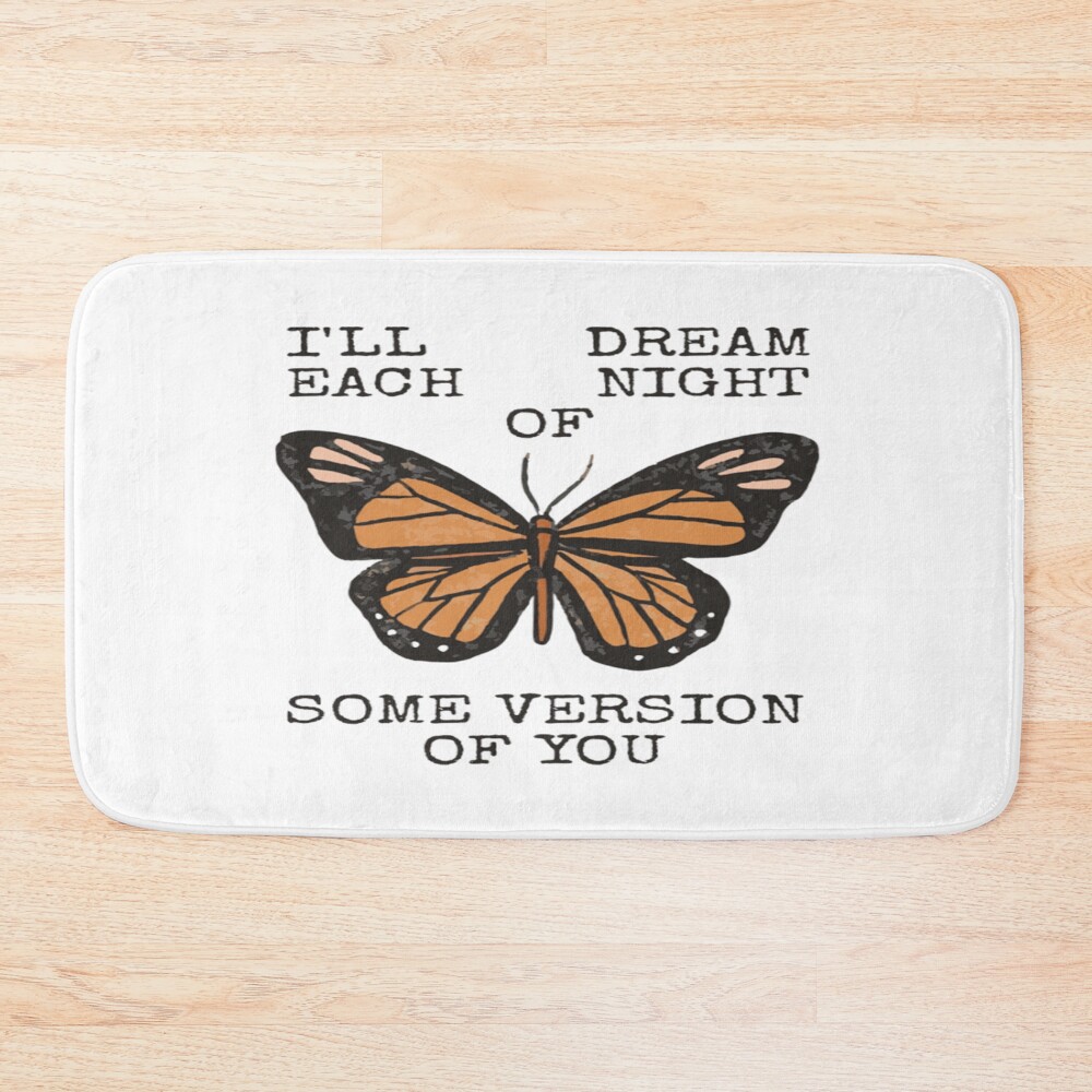 Noah Kahan Folk Pop Aesthetic Bath Mat