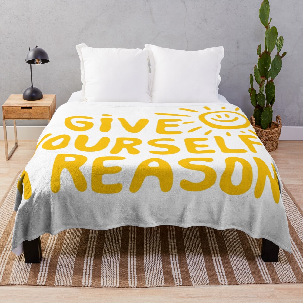 Noah Kahan Give Yourself A Reason Throw Blanket