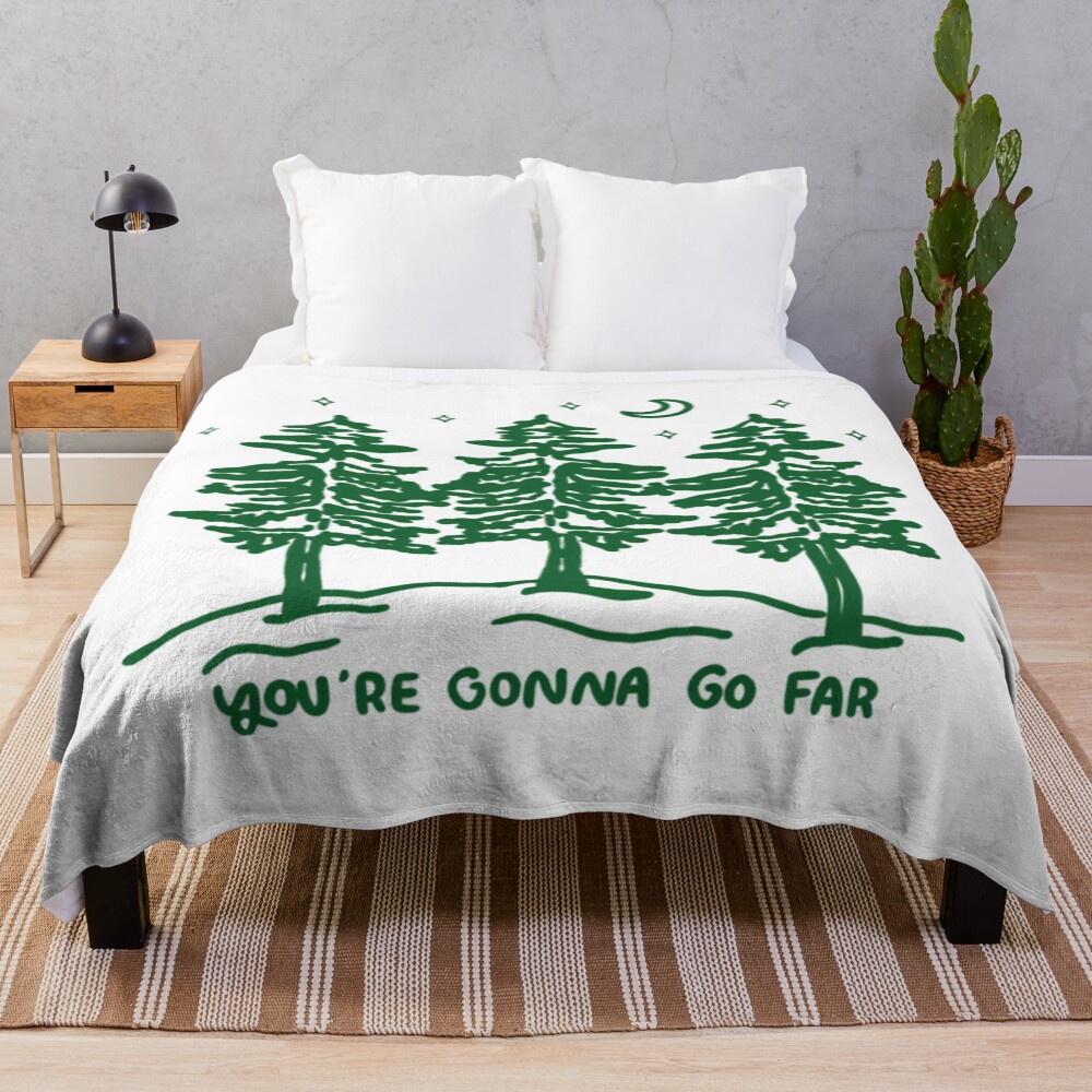 Noah Kahan Vintage Tour Design Throw Blanket