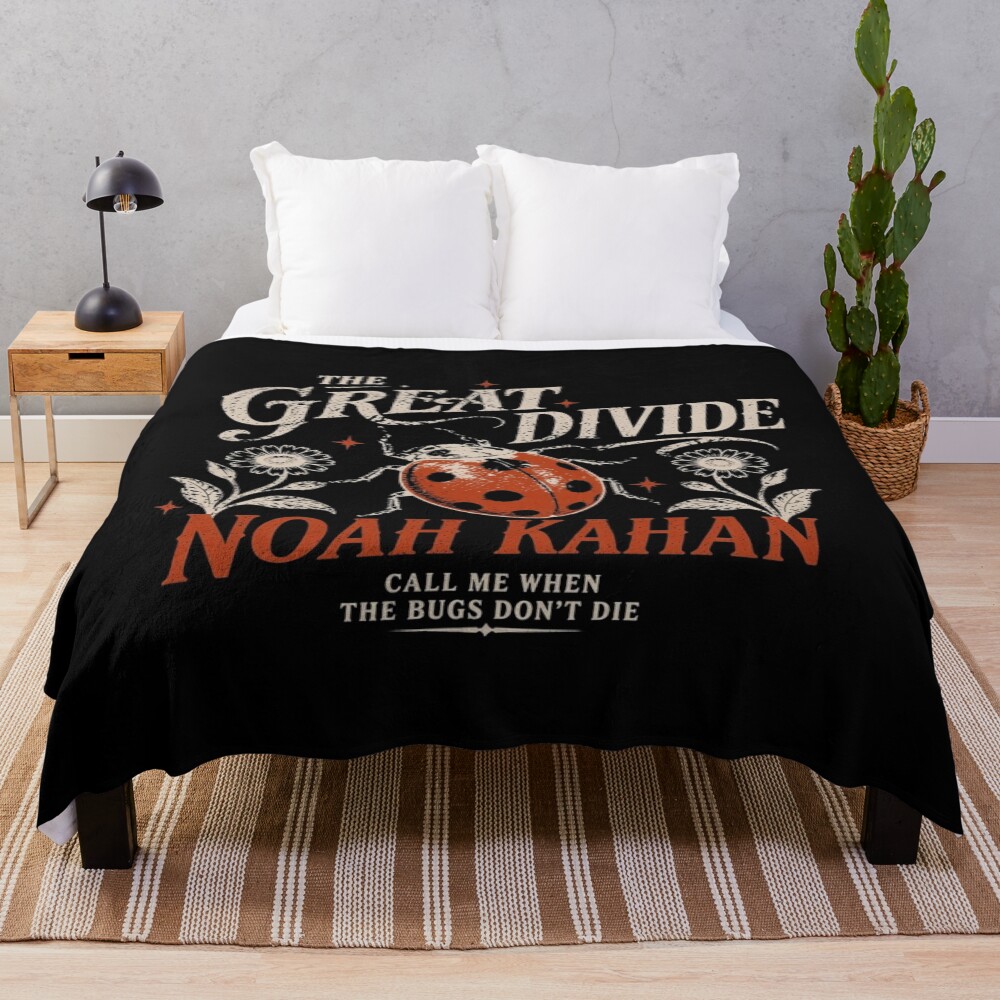 Noah Kahan The Great Divide Throw Blanket