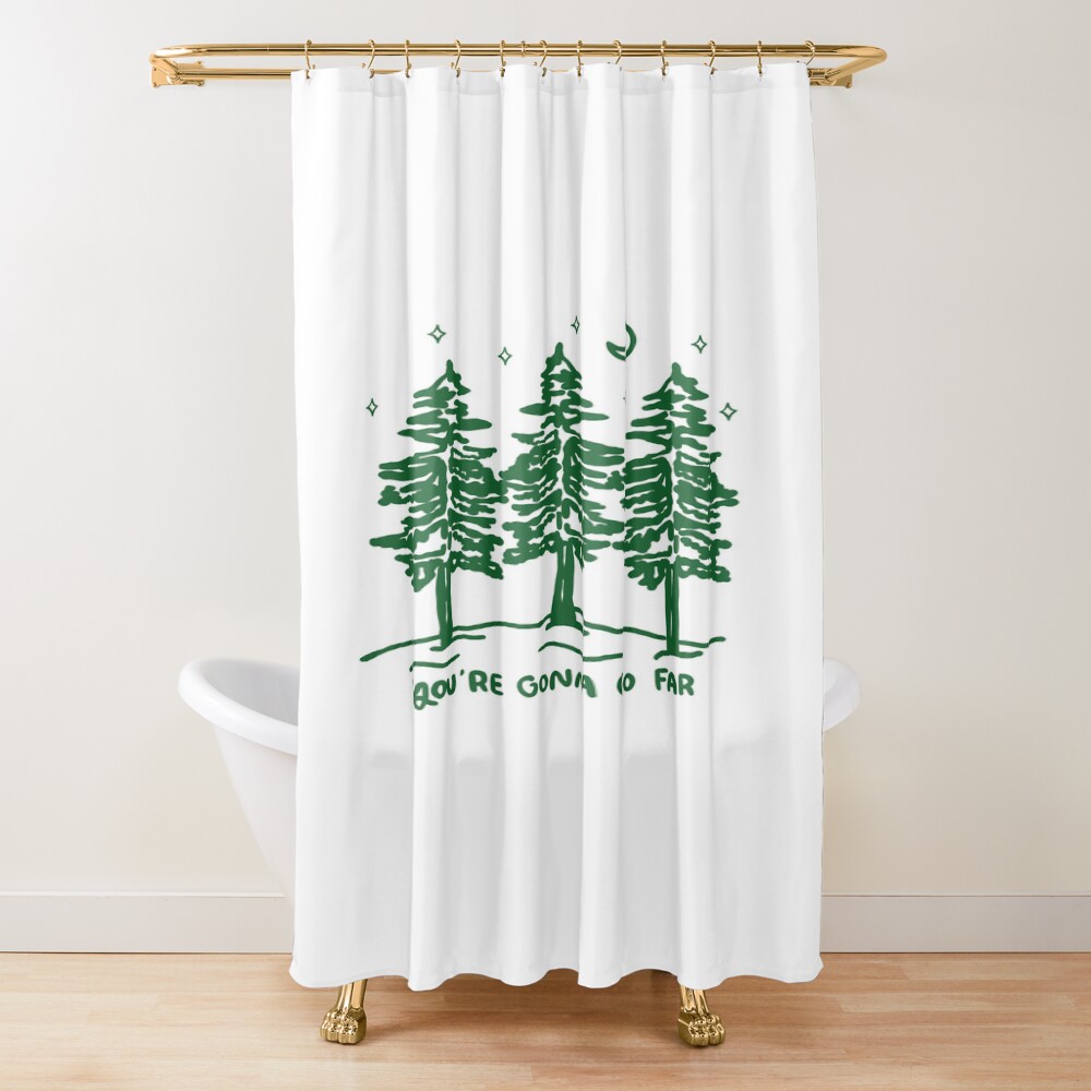 Noah Kahan You're Gonna Go Far Shower Curtain