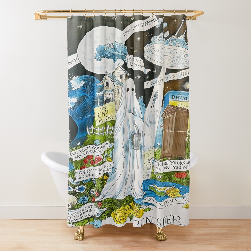 Noah Kahan Folk Tour Tribute Shower Curtain