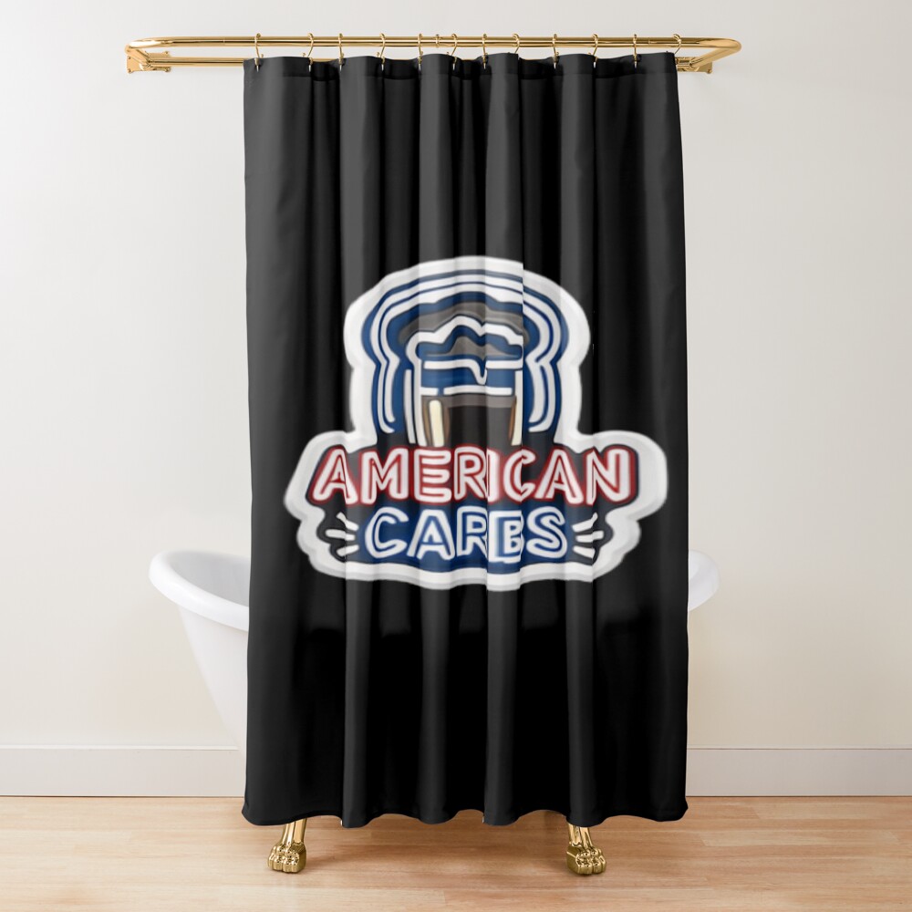Noah Kahan American Cars Shower Curtain