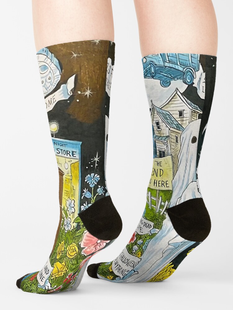 Noah Kahan Tour Inspired Design Socks - Image 2